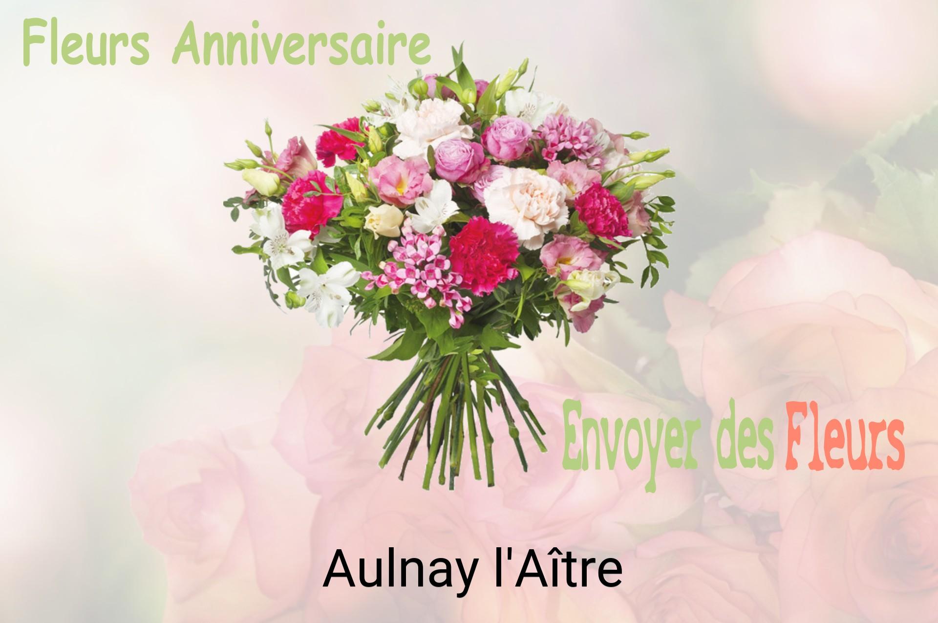 Bouquet de fleurs d’anniversaire livré à Aulnay-l'Aître