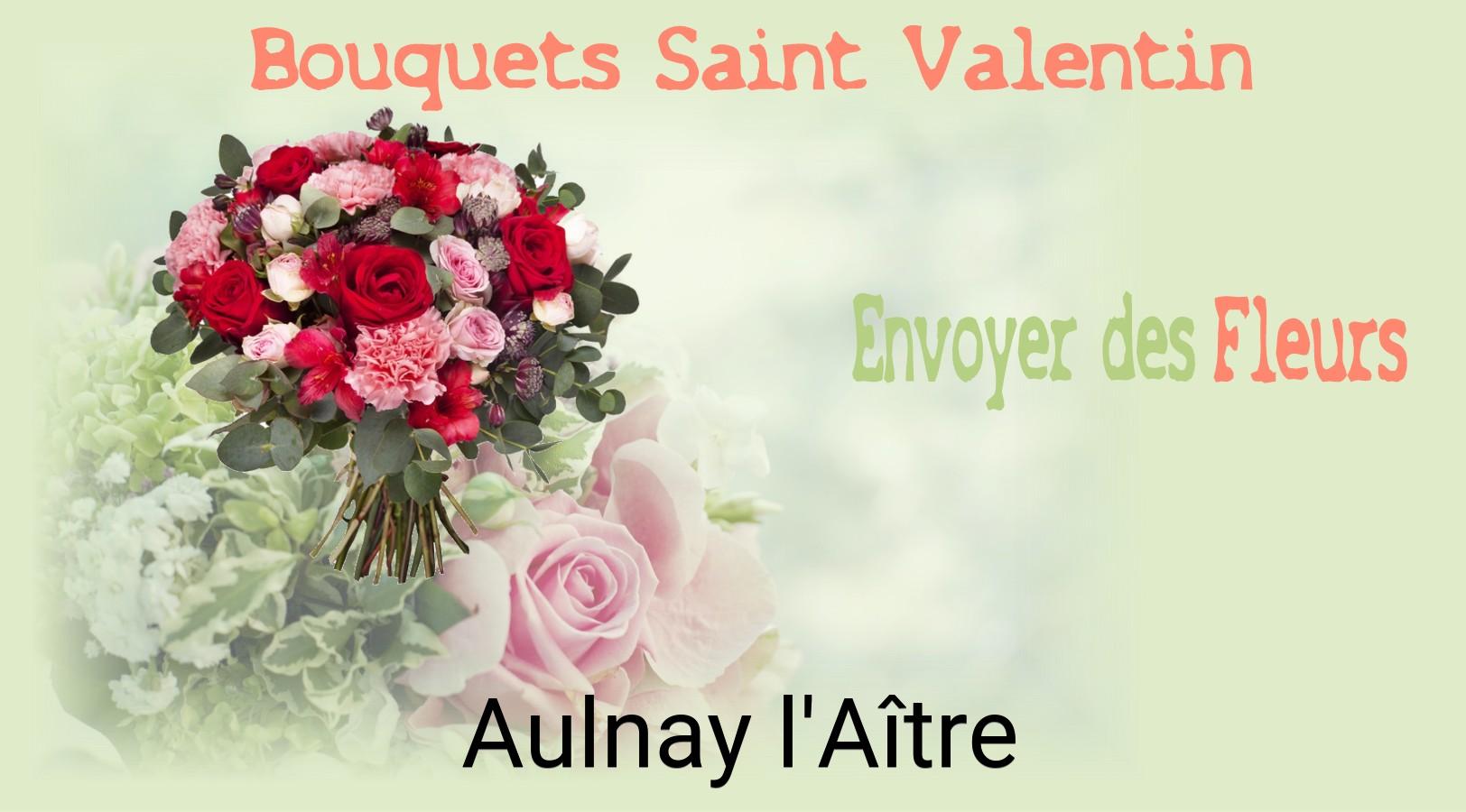 Roses de Saint-Valentin livrées à Aulnay-l'Aître